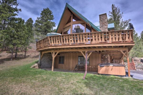 Black Hills Hideaway with Wraparound Deck and Hot Tub! Lead